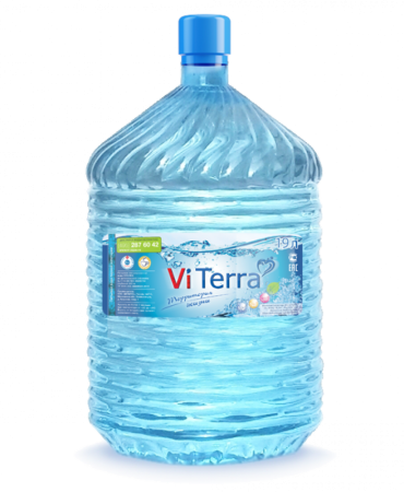 Вода Vi Terra 19 литров (одноразовая тара)